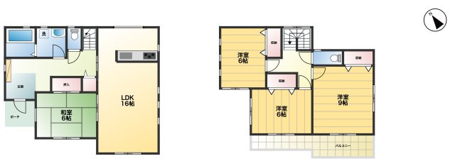 【居間・リビング】 | 加須市礼羽　中古戸建