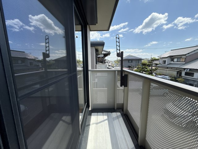 ピュアハイムのバルコニー
