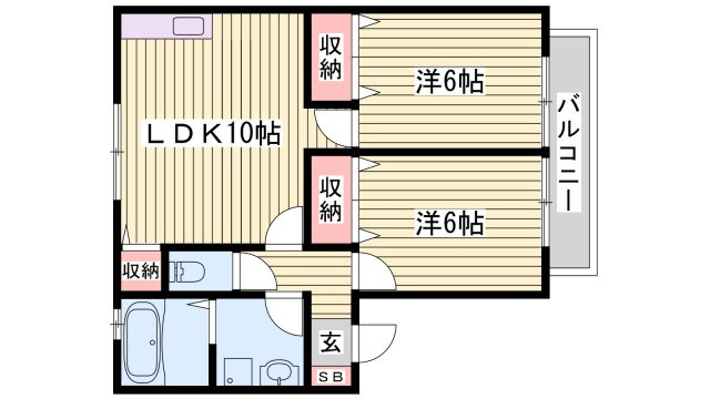 ピュアハイムの間取り