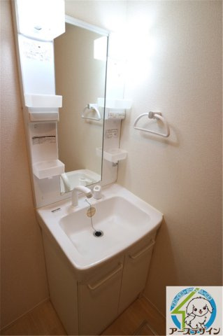 ハートランドの洗面所|パース写真