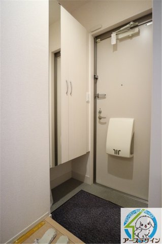 ハートランドの玄関|パース写真