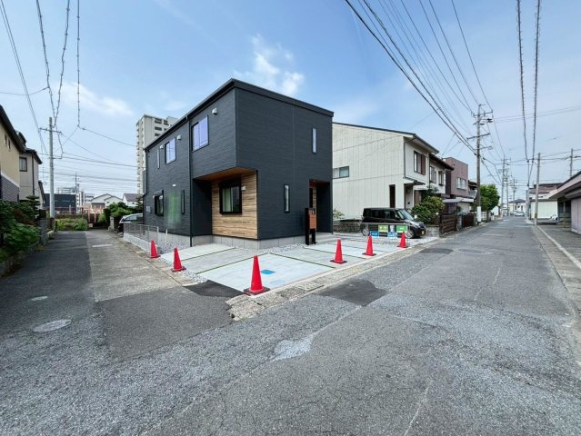 【商談中】新築戸建　大垣市林町　全1区画分譲の前面道路含む現地写真|■前面道路　■ヤマダ不動産　株式会社リライフ　
■夢のマイホーム購入をフルサポートします！