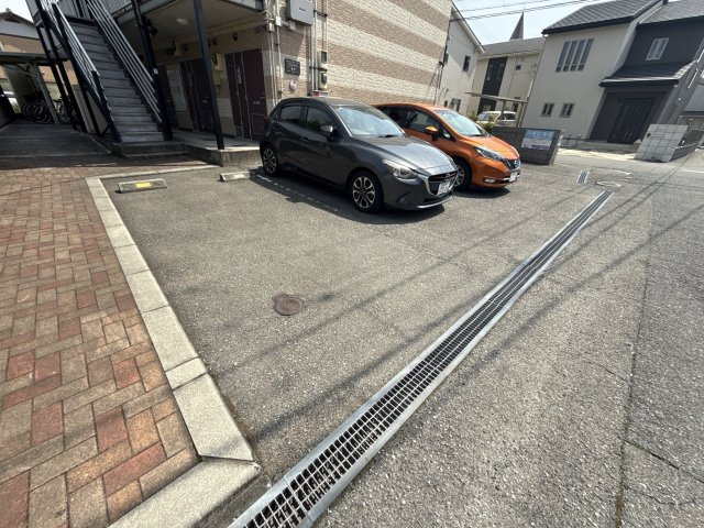 風花の駐車場