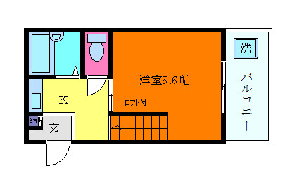 セルダンハイツ御影の間取り