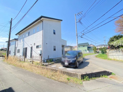 【前面道路含む現地写真】 | 土浦市大岩田　中古戸建