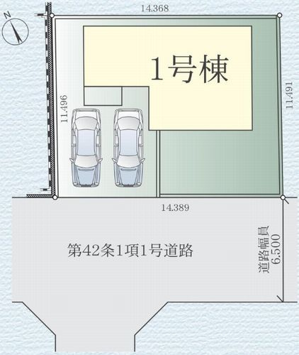 【区画図】 | 【仲介手数料０円】綾瀬市綾西3期　新築一戸建て　 | 綾瀬市綾西3期　新築一戸建て　