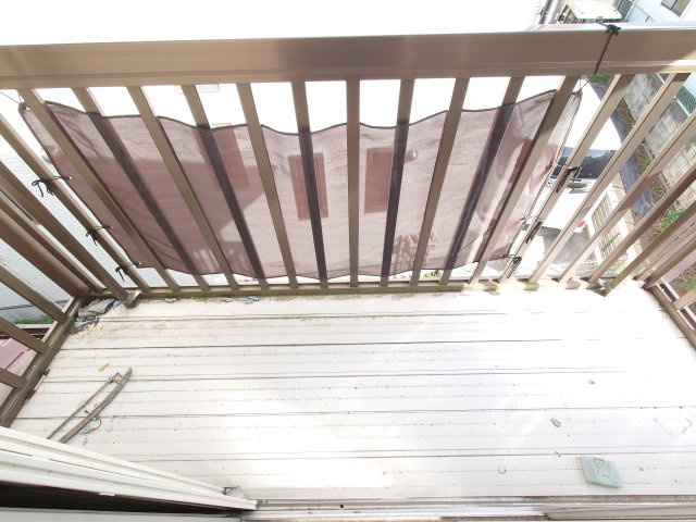 台宿戸建のバルコニー