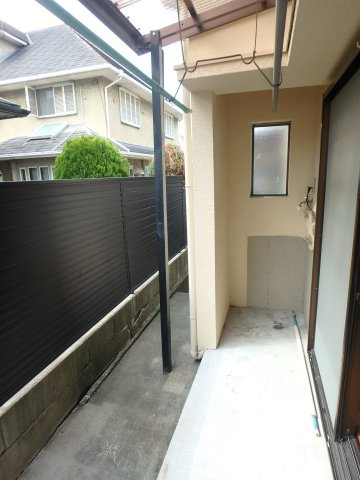 甲子園2番町テラスハウスのバルコニー