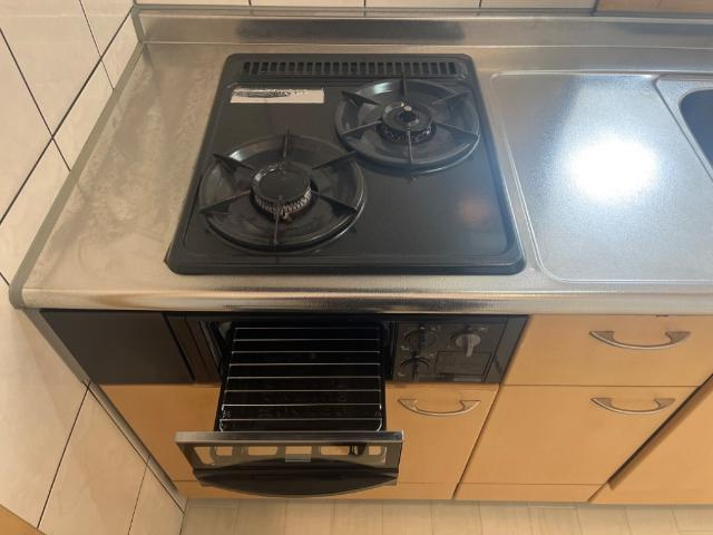 アルカディアのキッチン|ガスコンロ