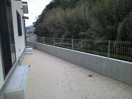 広島市安芸区瀬野１丁目　新築一戸建て(全2棟）の庭