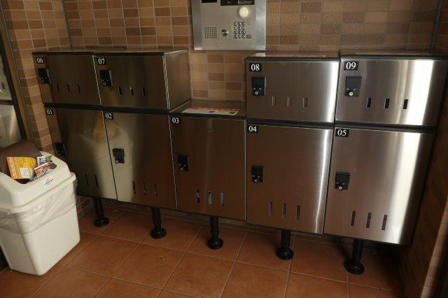 倉敷市阿知１丁目のアパートのその他共用部分|宅配ボックス