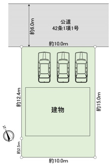 【区画図】 | 北足立郡伊奈町西小針4丁目 中古戸建