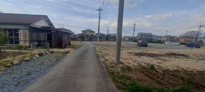 【前面道路含む現地写真】 | 深谷市武蔵野 150万 土地 | 2025.3撮影