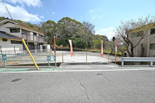 西宮市苦楽園二番町建築条件無し土地の外観|現地（2025年4月）撮影