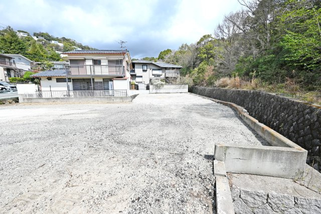 西宮市苦楽園二番町建築条件無し土地の外観|現地（2025年4月）撮影