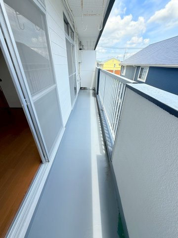 シティフラッツ駅南のバルコニー