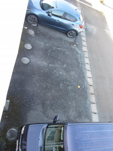 シティフラッツ駅南の駐車場