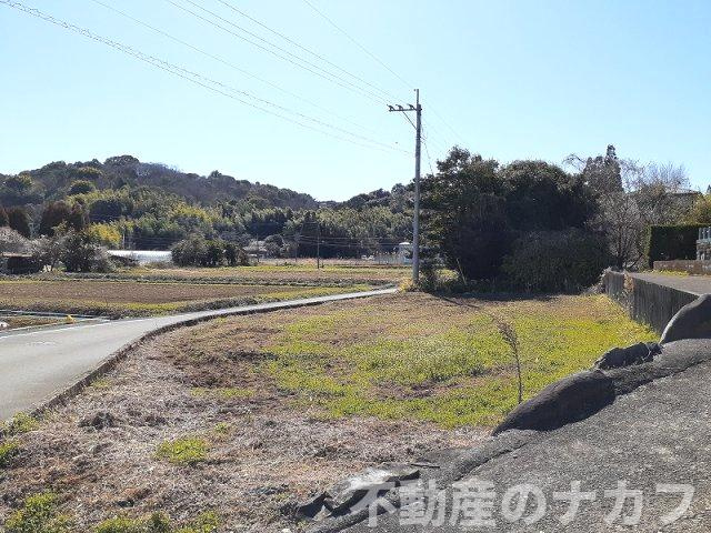宇城市不知火町小曽部の売地の外観