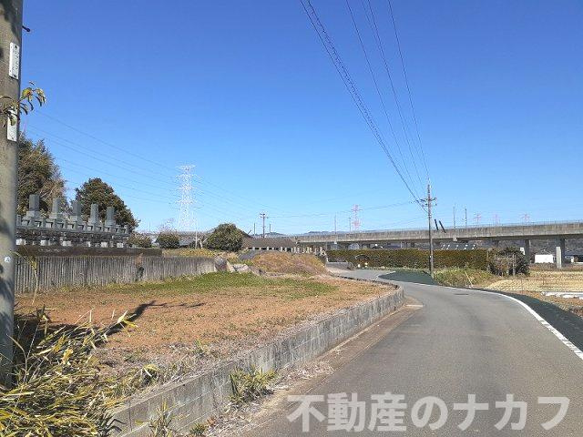 宇城市不知火町小曽部の売地の外観