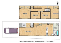 京田辺市河原神谷　新築戸建ての画像