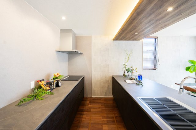 仲介手数料不要合志市かすみヶ丘2-5-3号地【合志小・合志中】のキッチン|同一分譲地他物件