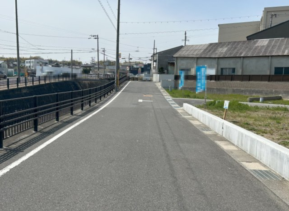 岸和田市尾生町7丁目土地6号地の周辺|公道約6.0ｍ