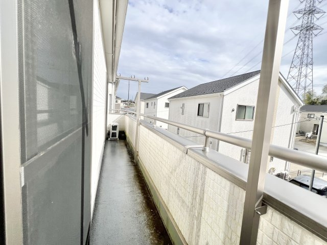 小名木戸建のバルコニー