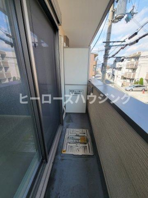 【バルコニー】 | ヒルハイツ柴原駅前
