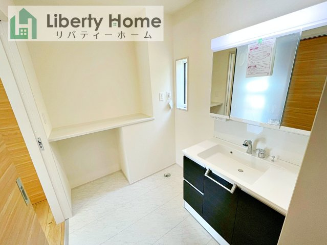 土浦市桜ヶ丘町6期　新築戸建の脱衣所