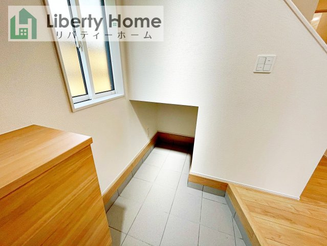 土浦市桜ヶ丘町6期　新築戸建の玄関