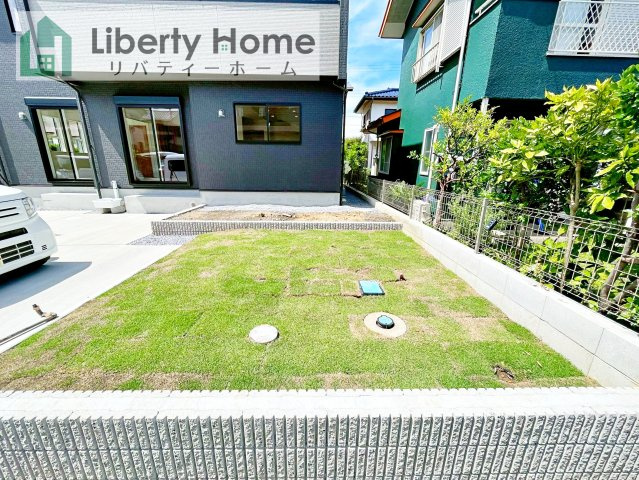 土浦市桜ヶ丘町6期　新築戸建の庭