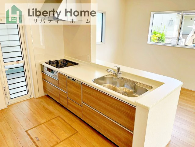 土浦市桜ヶ丘町6期　新築戸建のキッチン