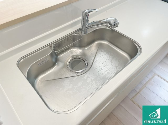神戸市西区玉津町高津橋　第5期　新築一戸建ての設備|広々としたシンクで食器洗いも楽々！