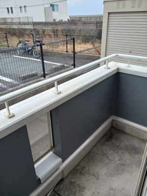 【バルコニー】 | メゾン　ド　アンジュＣ | 陽当たり良好なバルコニーです