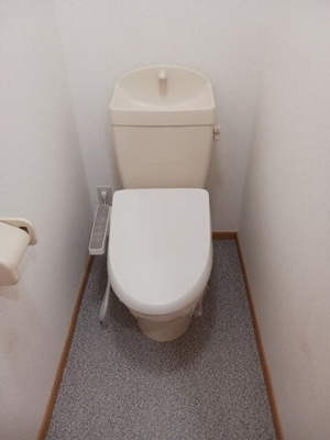 【トイレ】 | メゾン　ド　アンジュＣ | 落ち着いた色調のトイレです