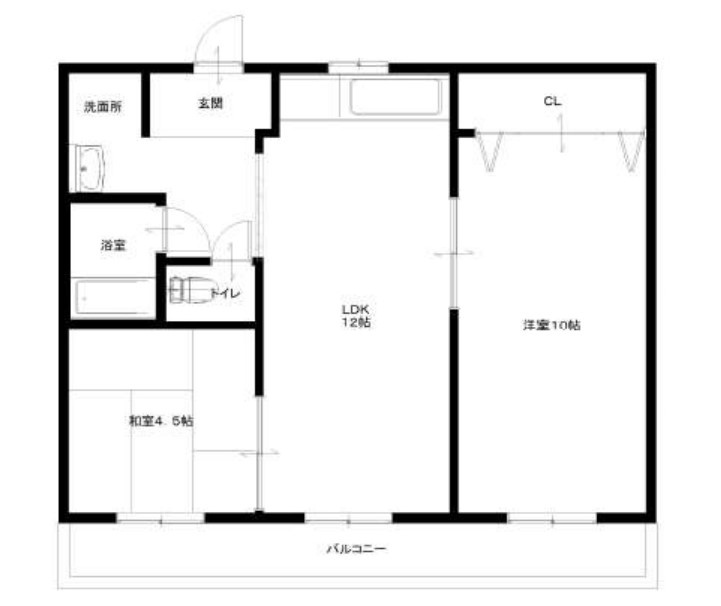 リバティハイツの間取り