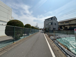 【前面道路含む現地写真】 | 鶴ヶ島市五味ヶ谷　建築条件なし売地　東武東上線『鶴ヶ島駅』徒歩10分　【杉下小学区】
