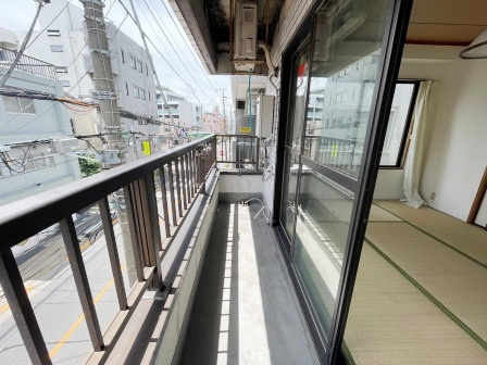 たわーず国際のバルコニー