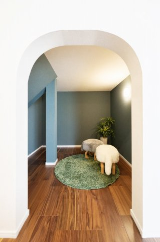 仲介手数料不要　菊陽町原水112号地建売モデルハウス【菊陽北小・菊陽中】の居間・リビング|同一メーカー他物件