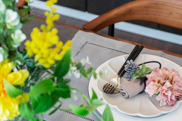 仲介手数料不要　菊陽町原水112号地建売モデルハウス【菊陽北小・菊陽中】のダイニング|同一メーカー他物件