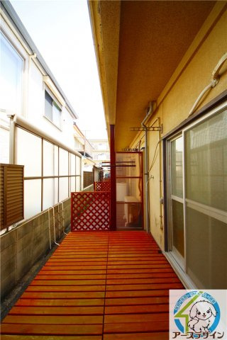 M松の内のバルコニー