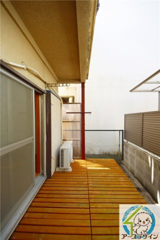 M松の内のバルコニー