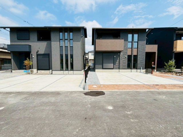 タマタウン　大垣市昼飯町Ⅱ　全3区画分譲の外観|■全体写真　
■ヤマダ不動産　株式会社リライフ　