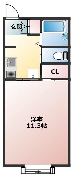 ミューズイン平尾の間取り