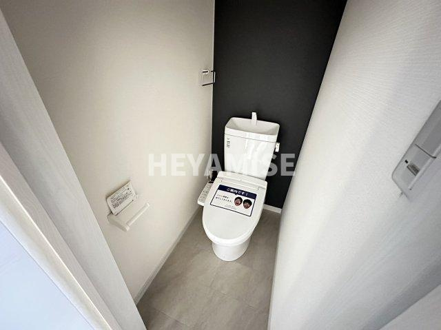 modern palazzo諫早Kaizu Bのトイレ|※室内画像は別号室のもの。