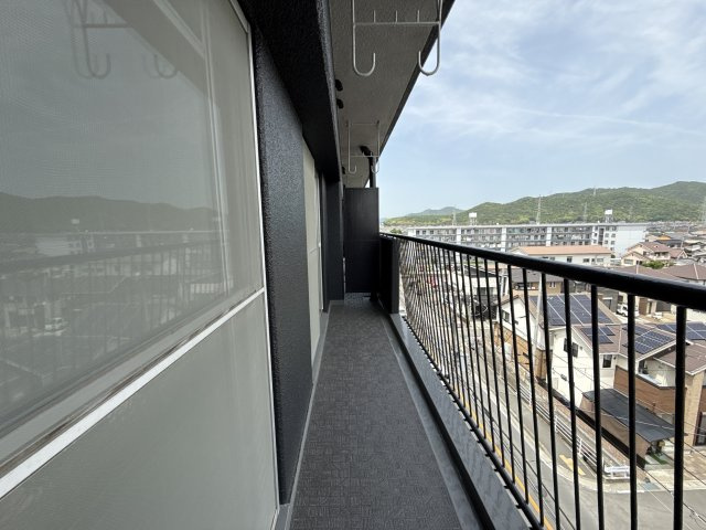 オリエンタルマンションのバルコニー