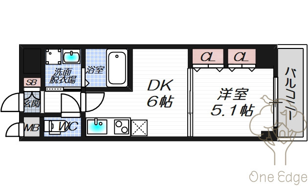 SKレジデンス天神西町の間取り