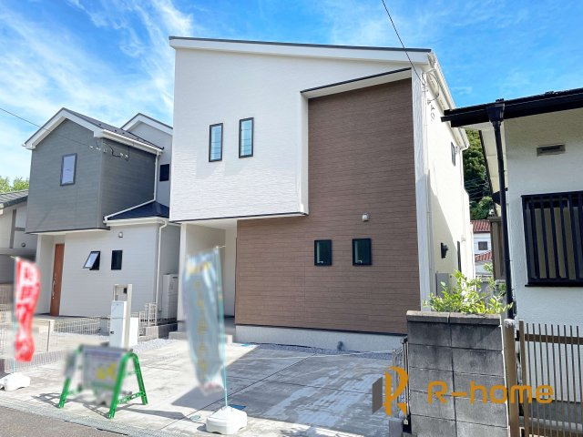 我孫子市新木野1丁目24-1期　新築戸建て　1号棟の外観|ご予約を頂ければ、『平日』はもちろん『早朝』や『夜間』もご見学可能です♪お気軽にお申し付けください♪