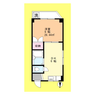 【間取り】 | ルナパークＡ
