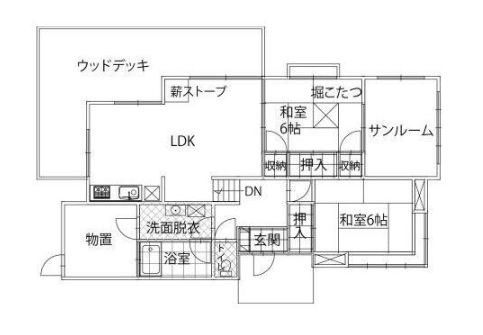 【間取り】 | 東急天城高原別荘地　戸建